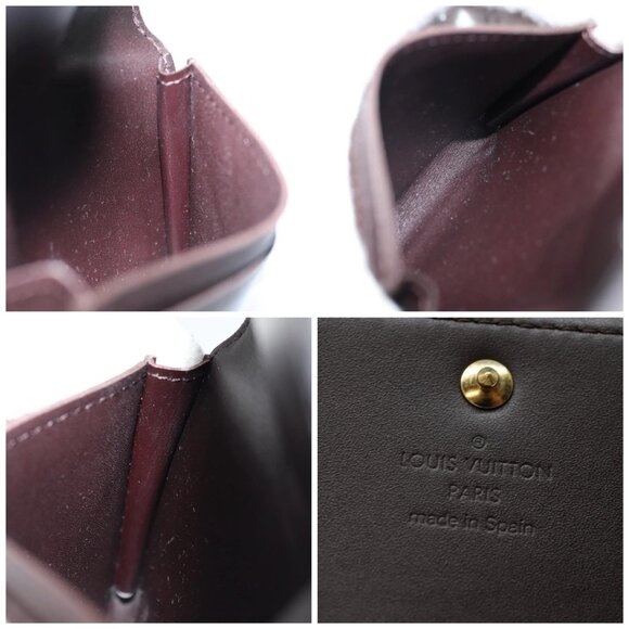 LOUIS VUITTON Vernis Anvelop Cult De Vuitto Case Amarante - Picture 14 of 14